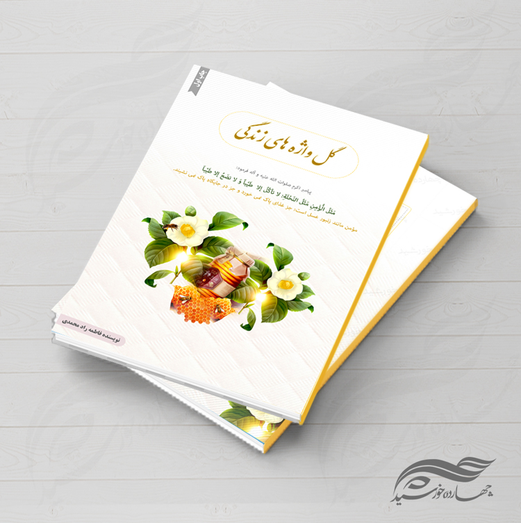 جلد کتاب لایه باز اخلاقی وزیری psd