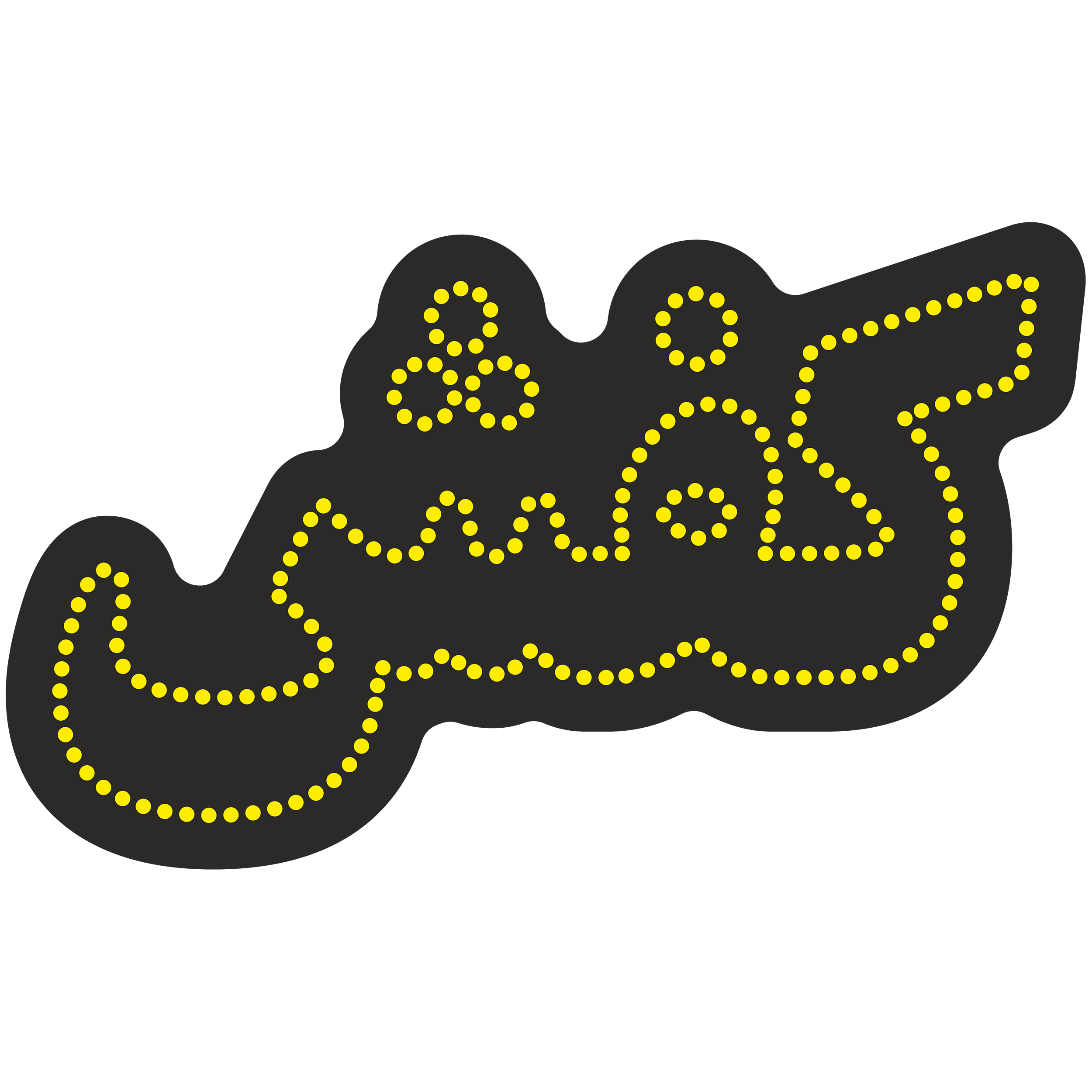 تابلو ال ای دی آیاز طرح کفش کد 212Y