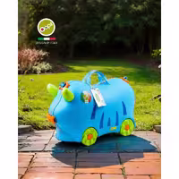 چمدان چرخ دار کودک آبی اوپس Oops