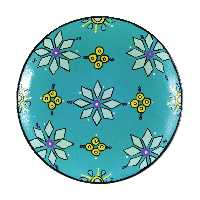 بشقاب دیوارکوب سفالی کد SN-1-26-19