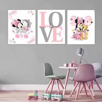 تابلو مدل Mouse مجموعه 3 عددی