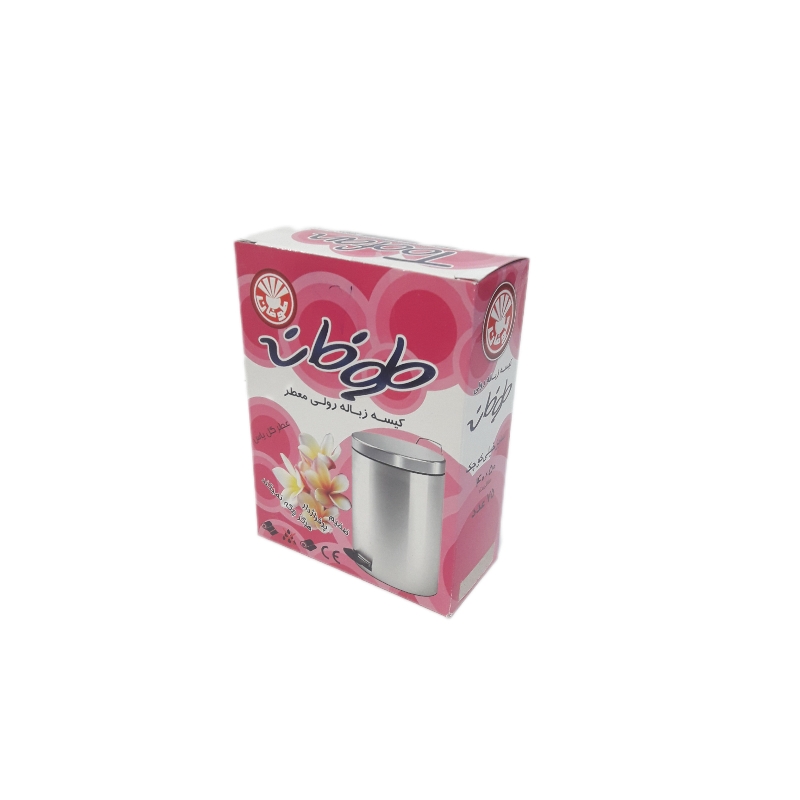 کیسه زباله طوفان مدل رولی کد 4050pink بسته 75 عددی