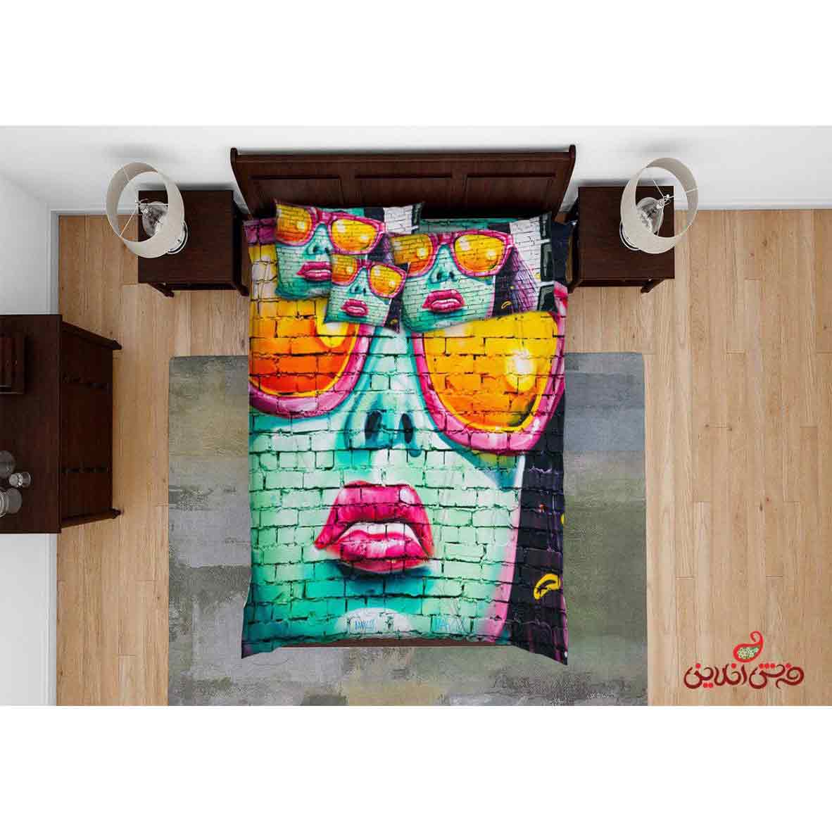 روتختی طرح آجری چهره زن  کد 2313