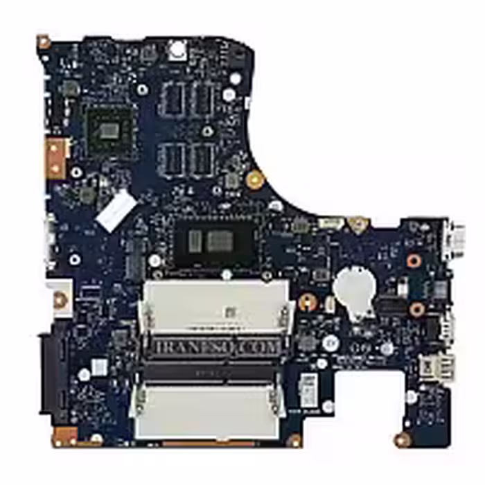 مادربرد لپ تاپ لنوو IP300-15ISK_I5-6200U_BMWQ1_BMWQ2_NM-A481_VGA-1GB گرافیک دار-CPU حرارت دیده
