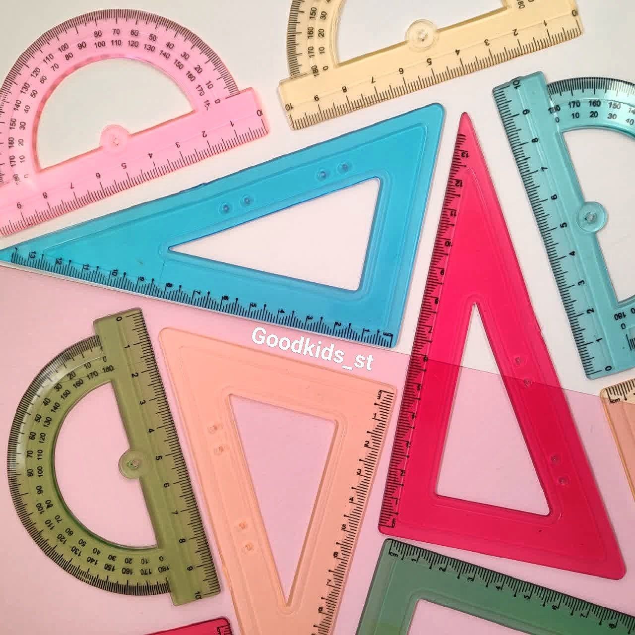  نقاله و گونیا ژله ای  (پک دو تایی)