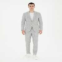 کت و شلوار مردانه خاکستری پیرکاردین - فروشگاه لباس شهرمون