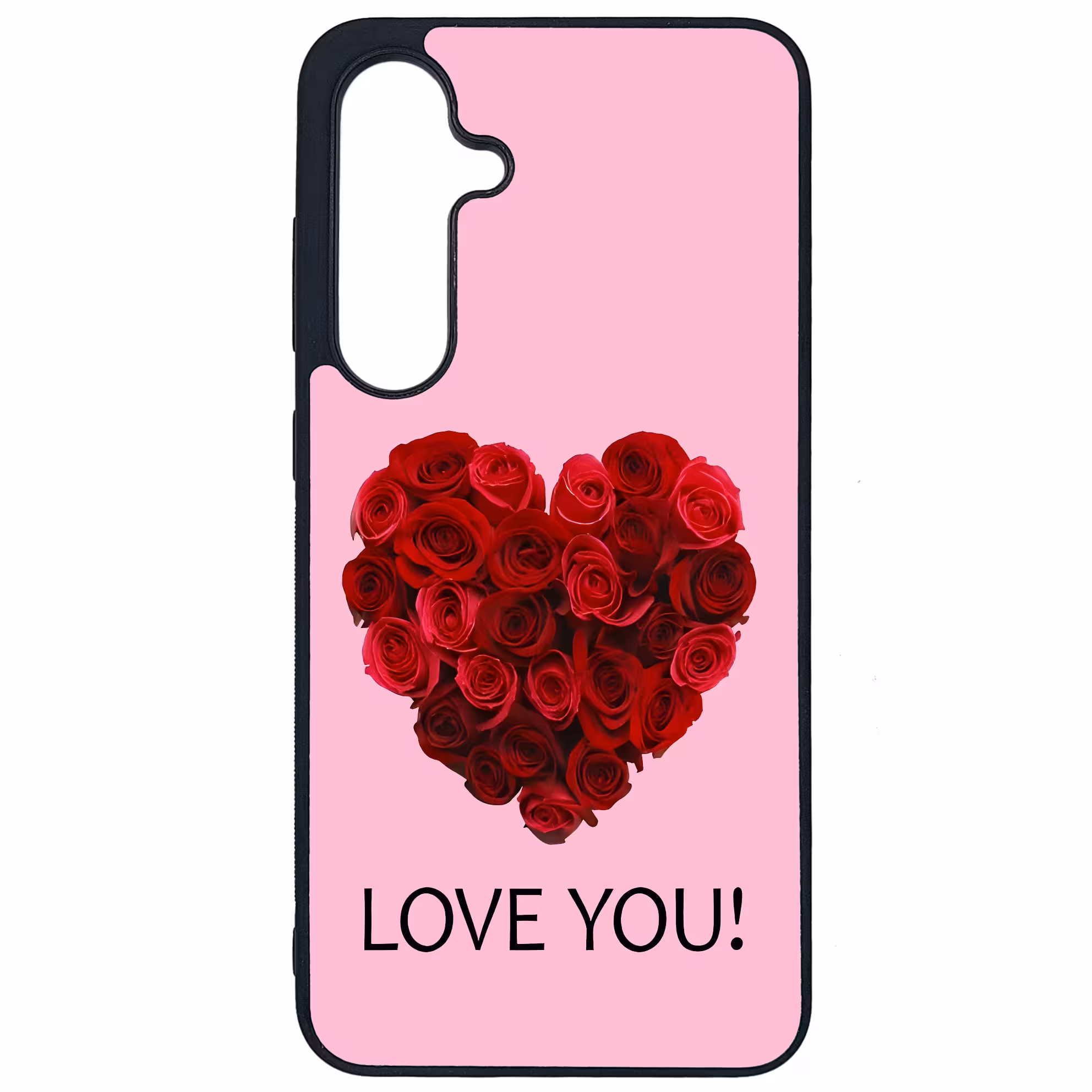 کاور طرح LOVE YOU کد G-031 مناسب برای گوشی موبایل سامسونگ Galaxy S24 FE | دیجی قاب دونی