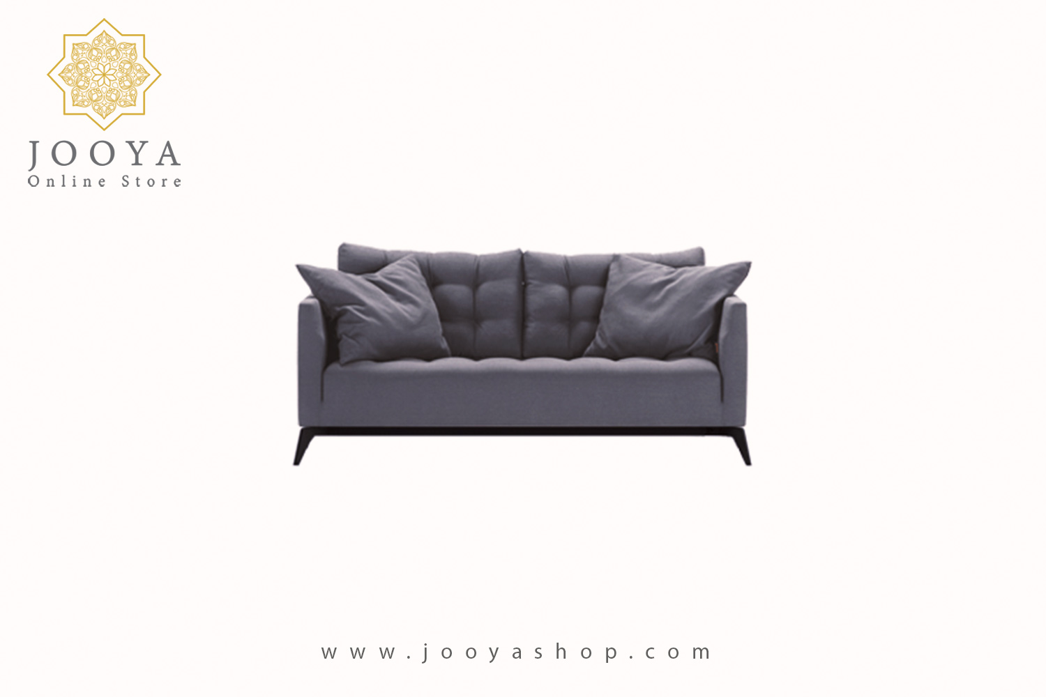 مبل دو نفره نظری مدل پاریس دو Paris II Double Seat با روکش پارچه