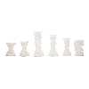 قالب رزین اپوکسی  مدل سه بعدی مهره های شطرنج کد UG-10  مجموعه 6 عددی 