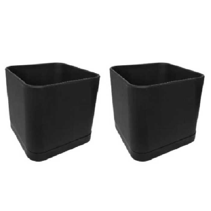 گلدان مدل مکعب مجموعه 2 عددی