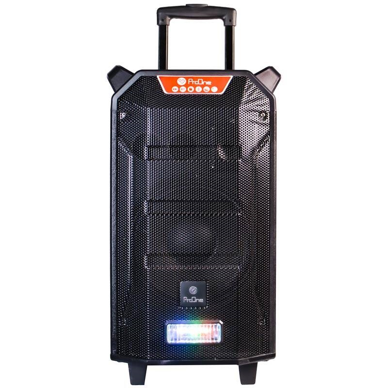 اسپیکر چمدانی بلوتوثی رم و فلش خور ProOne PSB4960   میکروفون و ریموت کنترل