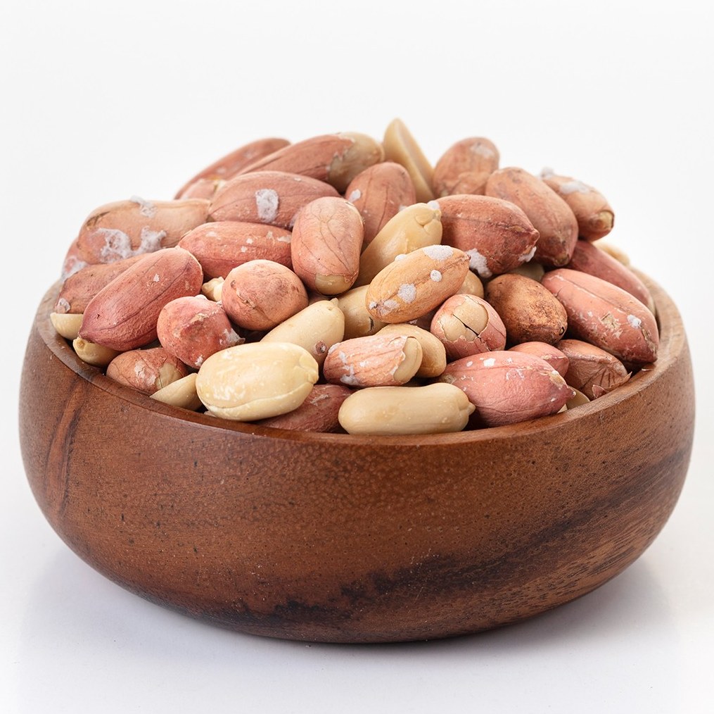 مغز بادام زمینی آستانه نمکین 1 کیلوگرمی لوبلی