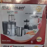 آبمیوه گیری ماکسیمان ایتالیا 4کاره گلو استیل 