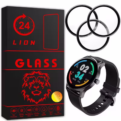 محافظ صفحه نمایش لاین مدل RT007 مناسب برای ساعت هوشمند هایلو GS LS09A بسته سه عددی