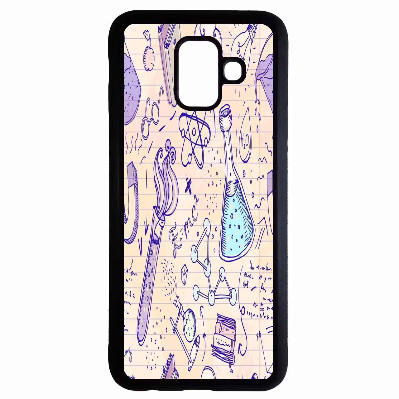 کاور طرح شیمی کد 1105408673 مناسب برای گوشی موبایل سامسونگ galaxy a8 2018