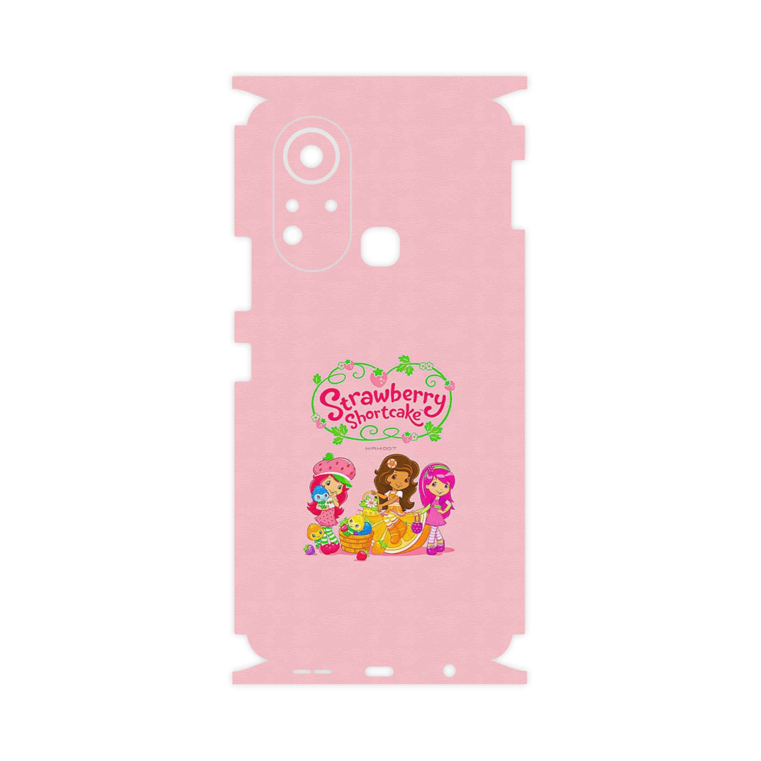 برچسب پوششی ماهوت مدل Strawberry Shortcake-FullSkin مناسب برای گوشی موبایل اینفینیکس Hot 11s