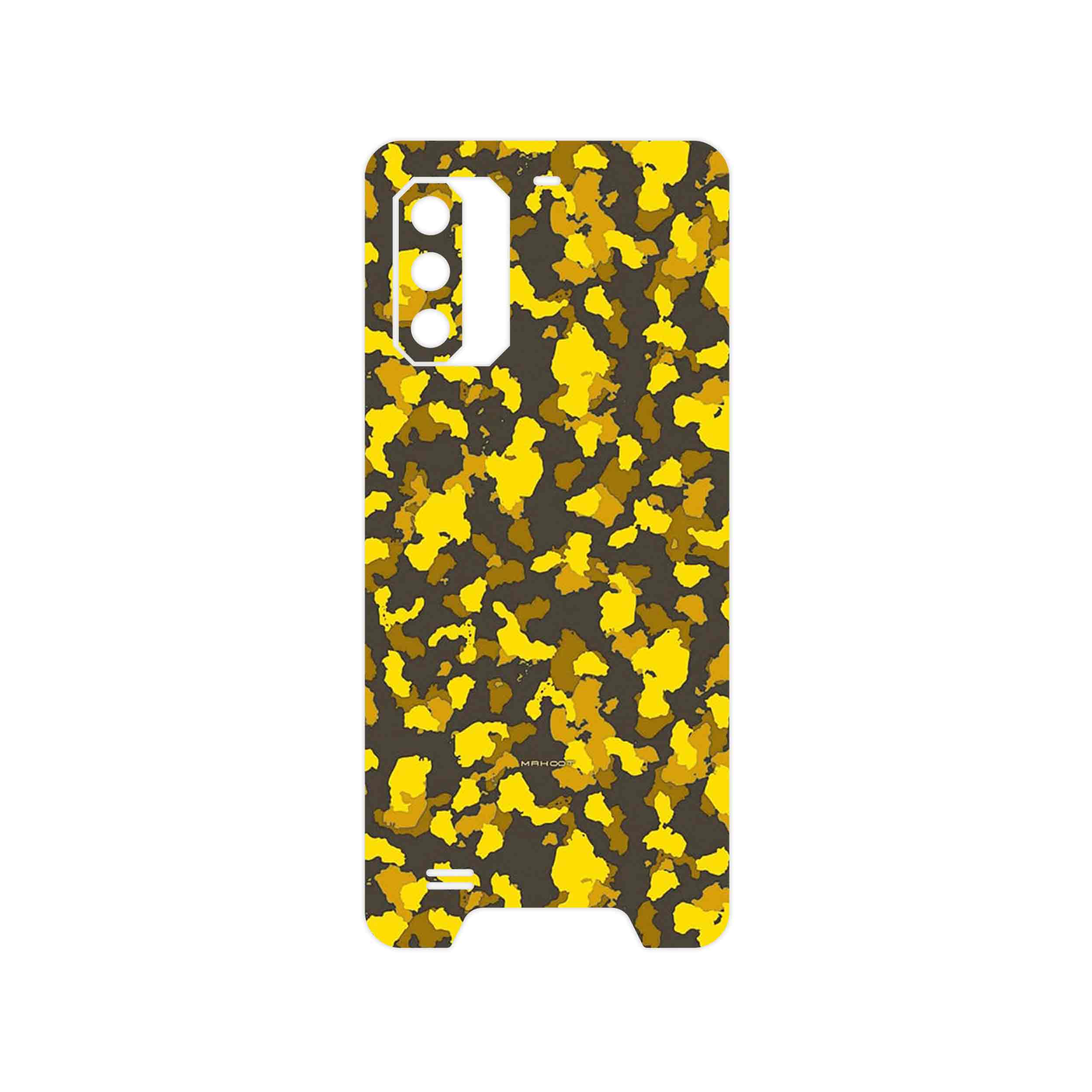 برچسب پوششی ماهوت مدل Yellow Infantry Army مناسب برای گوشی موبایل یولفون Armor 7