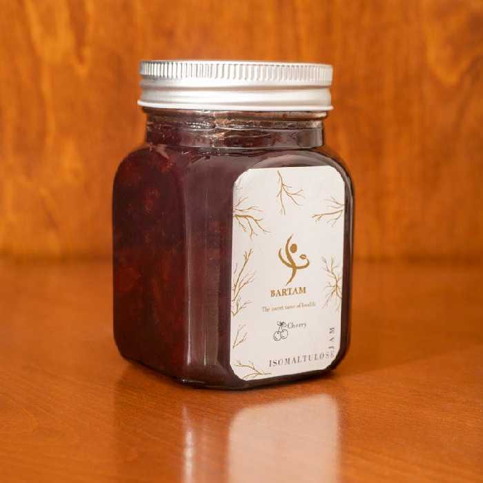 مربای ایزومالتولوز  گیلاس (بدون شکر و شیرین کننده مصنوعی ونگهدارنده)400گرمی