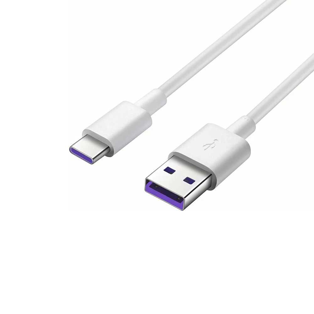 کابل اصلی سوپر فست Type-C هوآوی 5 آمپر (پک دار)