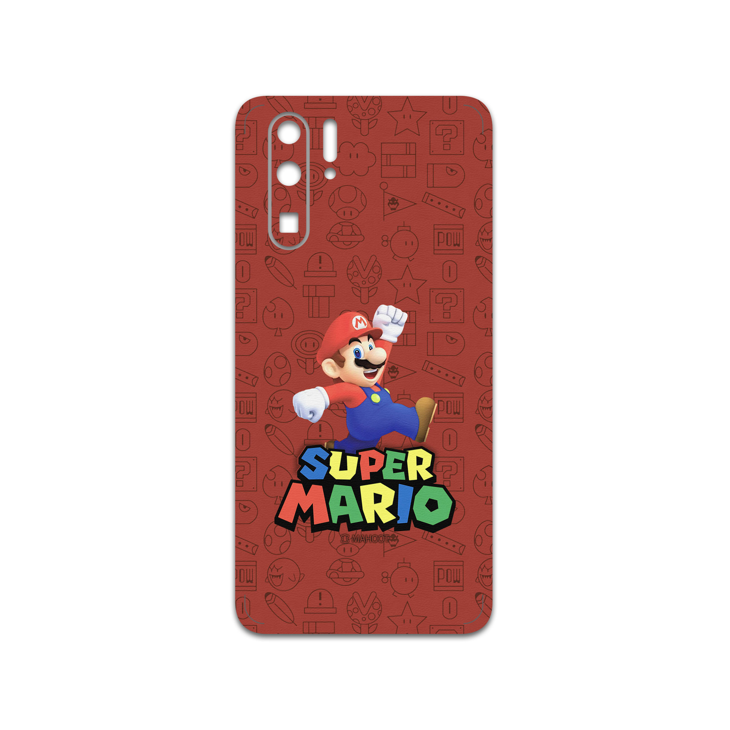 برچسب پوششی ماهوت مدل Super-Mario-Game مناسب برای گوشی موبایل هوآوی P30 Pro
