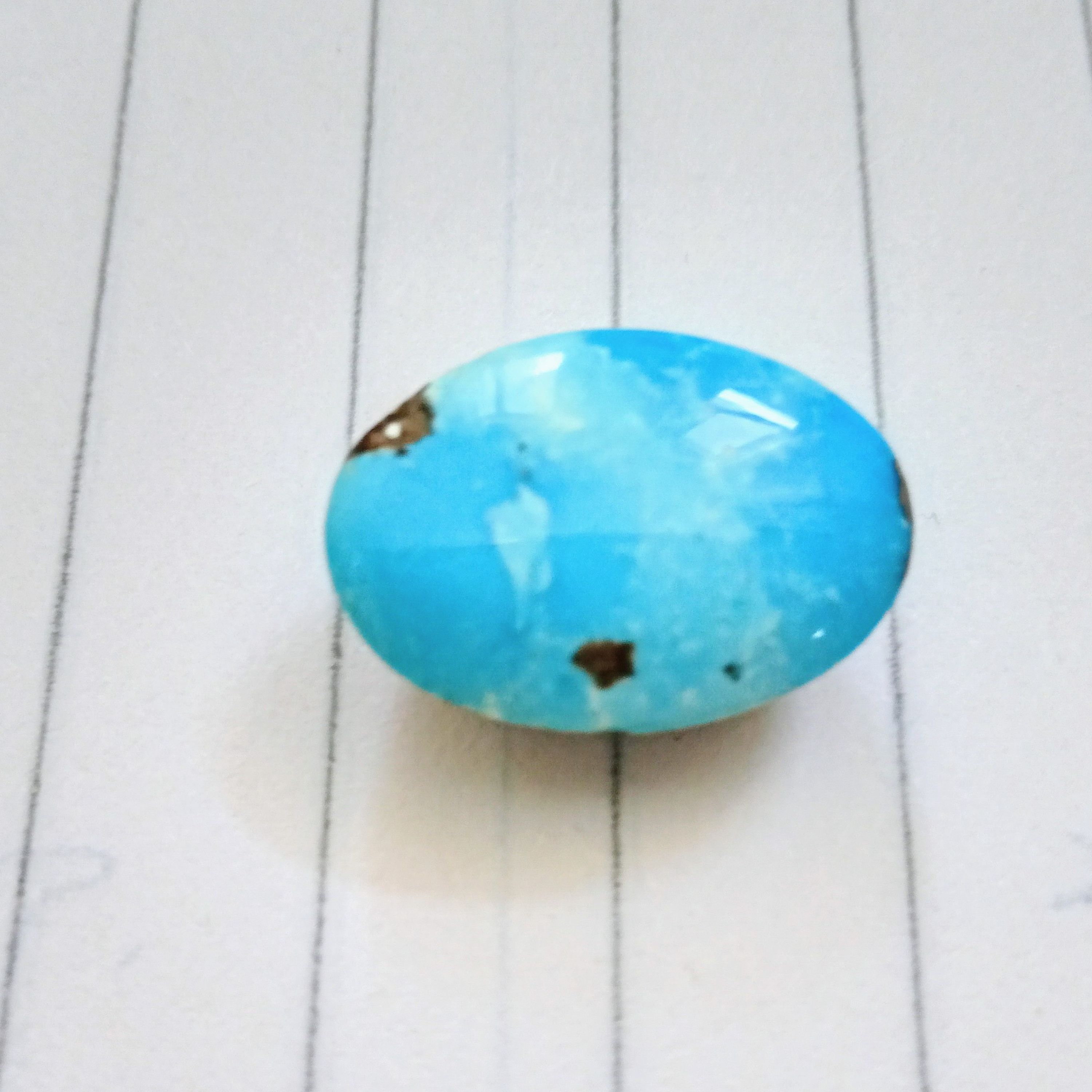 نگین فیروزه اصل نیشابور زنده آبی آسمان 