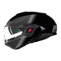 کلاه کاسکت موتورسیکلت مشکی N120 1 Speciale Verniciatura 341 فک را باز کنید نولان Nolan