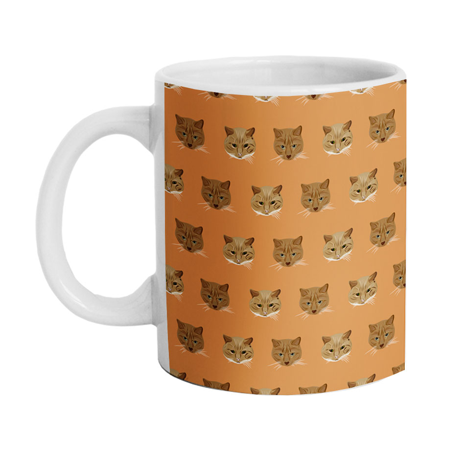 ماگ دارلی طرح گربه فانتزی مدل M846