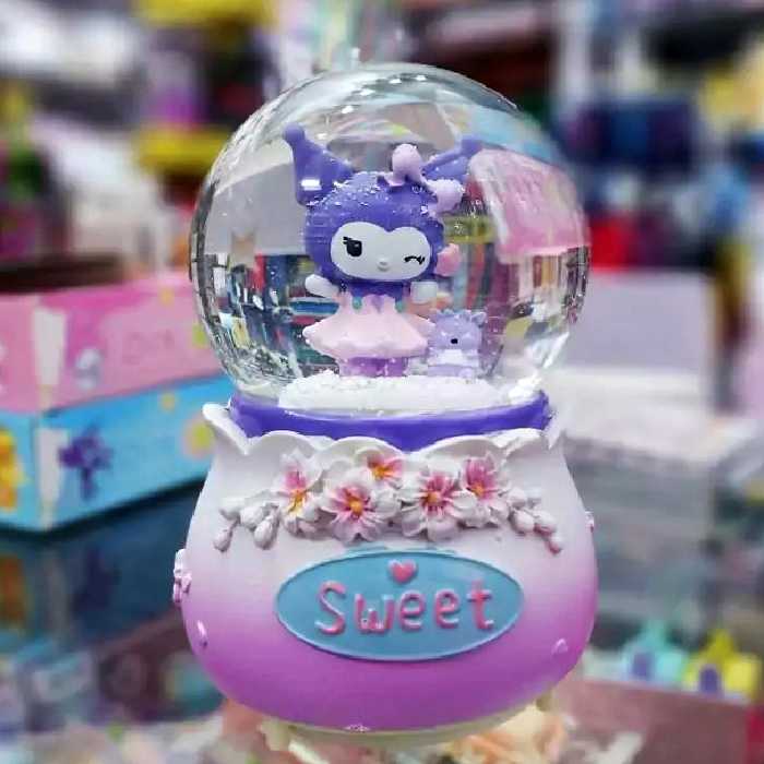 گوی موزیکال پمپی و چراغدار طرح کورومی