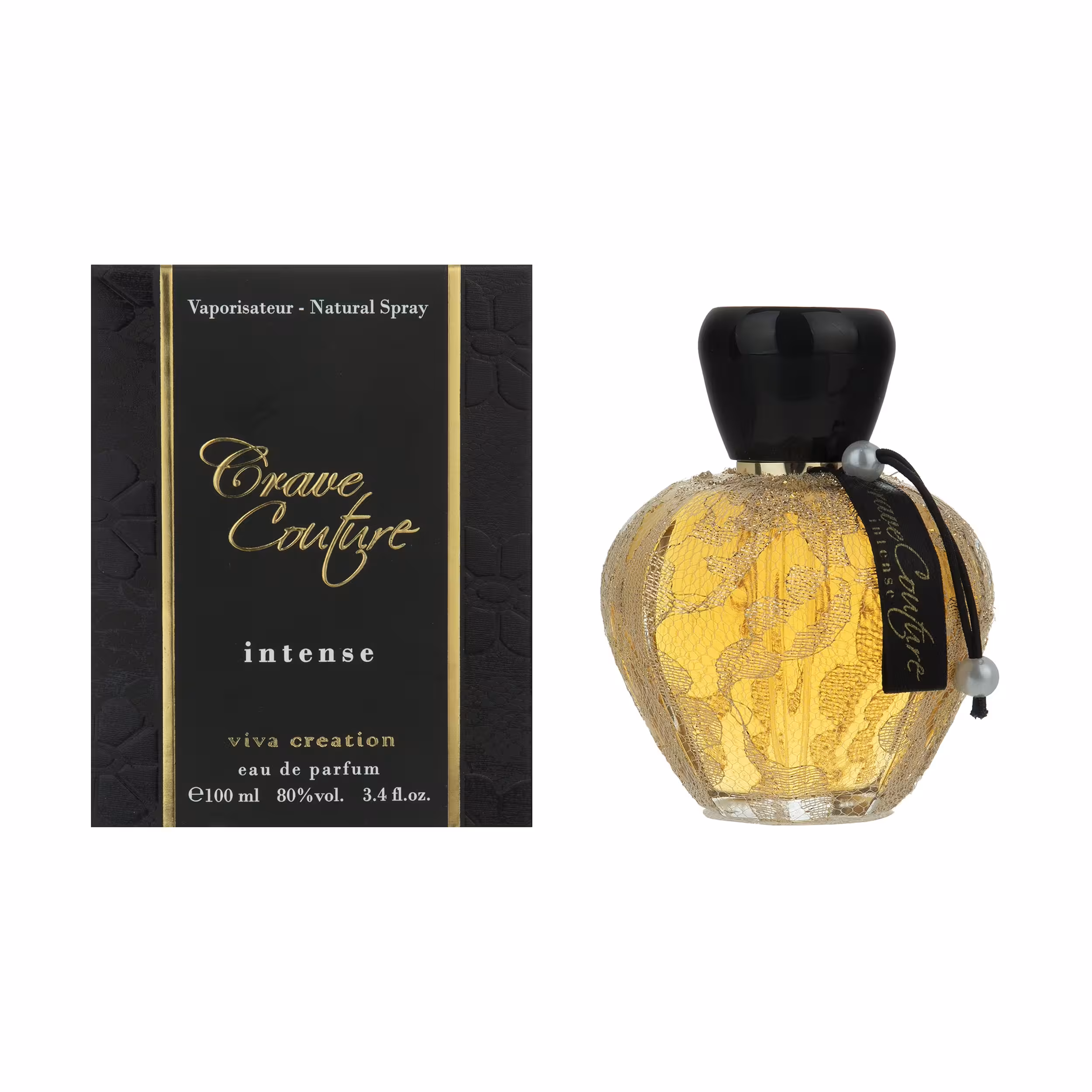 ادو پرفیوم زنانه ویوا کریشن مدل crave couture Intense حجم 100 میلی لیتر