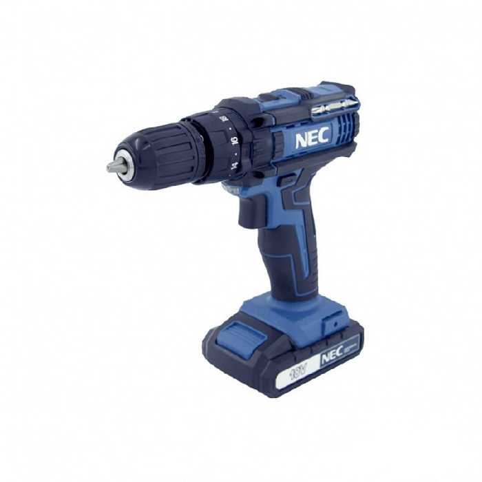 دریل چکشی شارژی لیتیومی 18 ولت NEC مدل 1618