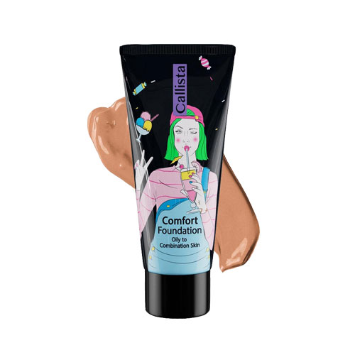 کرم پودر کامفورت کالیستا شماره L06