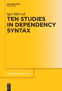 خرید و دانلود نسخه کامل کتاب Ten Studies in Dependency Syntax