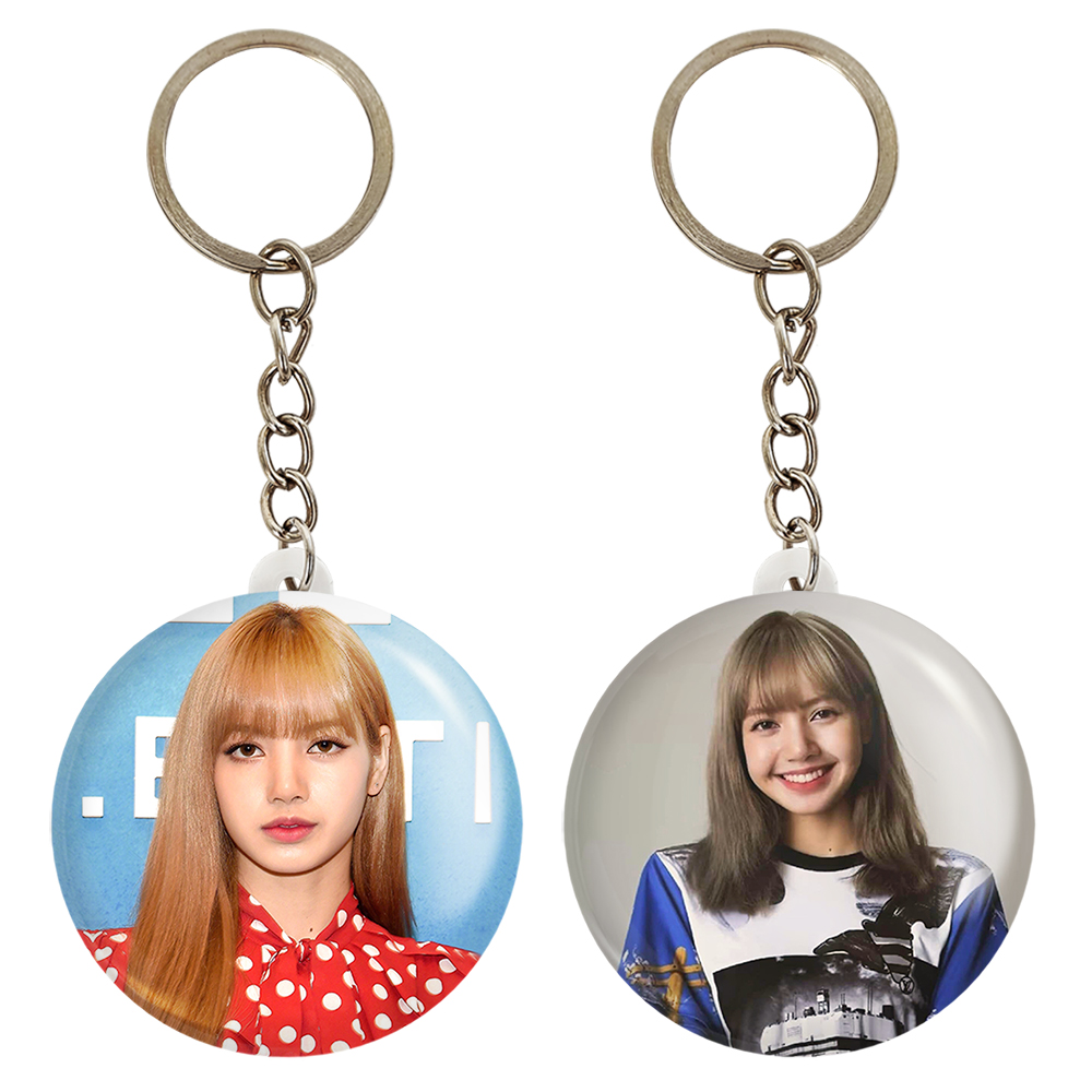 جاکلیدی خندالو مدل لیسا گروه بلک پینک کد 29802974 مجموعه 2 عددی