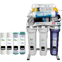  دستگاه تصفیه کننده آب آکوآ اسپرینگ مدل RO-S9-NATURE1900 به همراه فیلتر مجموعه 4 عددی