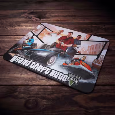 ماوس پد مدل   GTA 