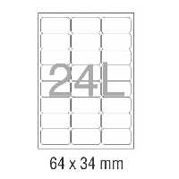 کاغذ پشت چسب دار A4 برش خورده نواجت مدل 24L