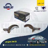 لنت ترمز عقب پژو 206 صندوقدار (V20) برند گلد (GOLD)