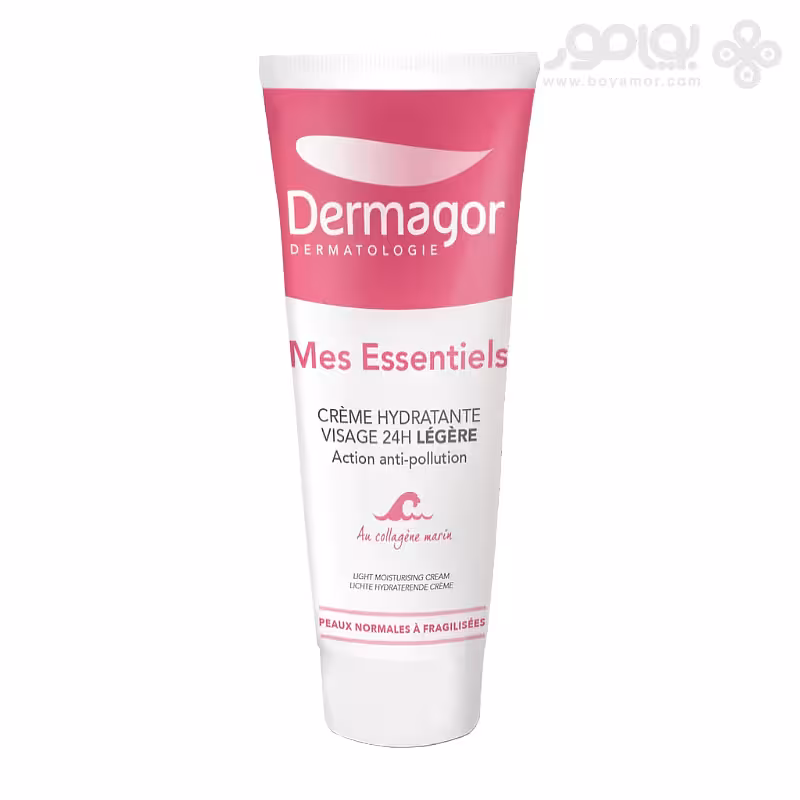 کرم مرطوب کننده درماگور MES ESSNTIELS مدل LIGHT حجم 40 میل