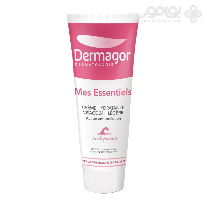 کرم مرطوب کننده درماگور MES ESSNTIELS مدل LIGHT حجم 40 میل