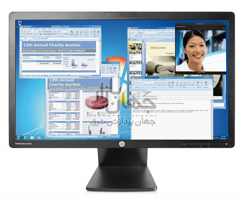 مانیتور استوک 23 اینچ HP S231D   وبکم