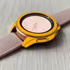برچسب ماهوت طرح Matte Deep Mustard مناسب برای ساعت هوشمند سامسونگ Watch4 Classic 42mm