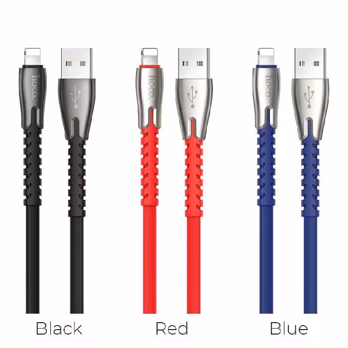 کابل تبدیل USB به لایتنینگ هوکو مدل U58 طول 1.2 متر
