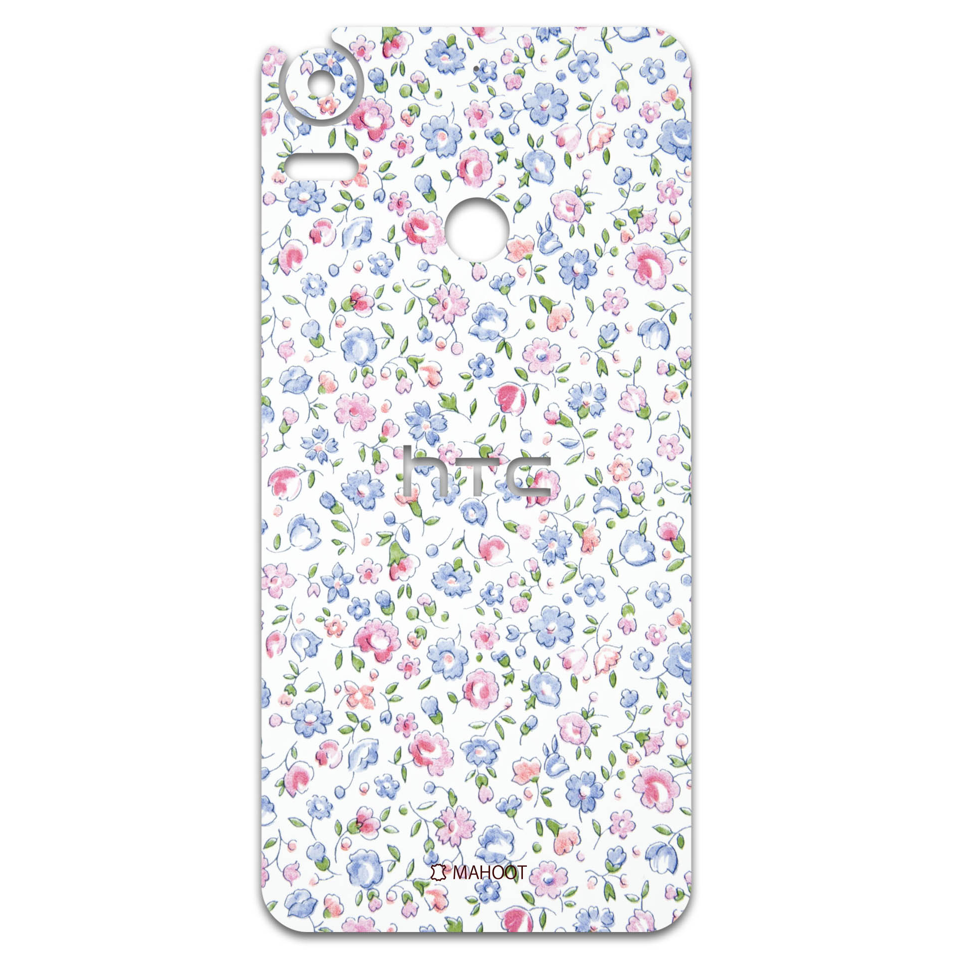 برچسب پوششی ماهوت مدل Painted-Flowers مناسب برای گوشی موبایل اچ تی سی Desire 10 Pro