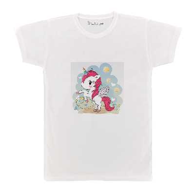 تی شرت بچگانه پرمانه طرح فانتزی و جذاب کد pmt.7489