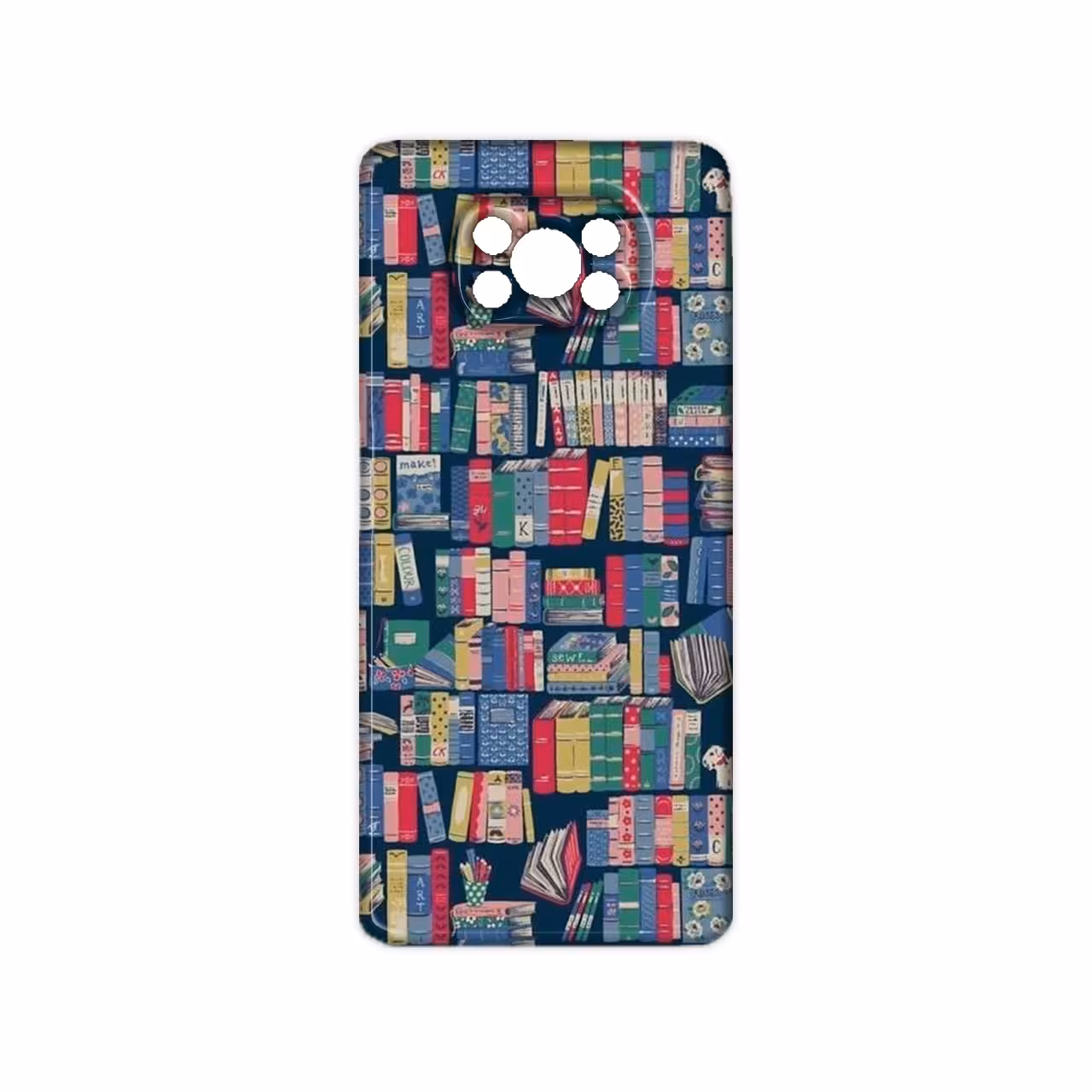 کاور مدل کتابخانه کد 147 مناسب برای گوشی موبایل شیایومی Poco X3 NFC Poco X3 Pro Poco X3