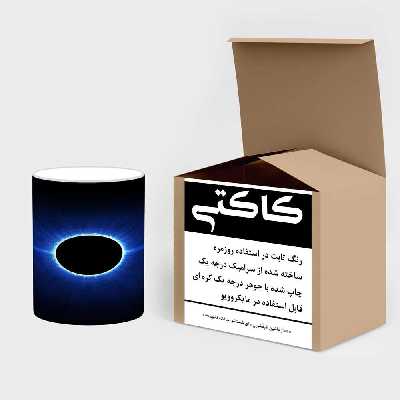 ماگ حرارتی کاکتی طرح فانتزی مدل mgh19407