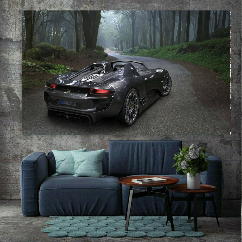 تابلو شاسی طرح ماشین پورشه مدل SDT5511