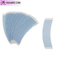 چسب پروتز مو آبی مدل نیم حلال بسته 36 عددی