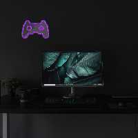 چراغ دیواری نئون دیزاین طرح Game-Controller