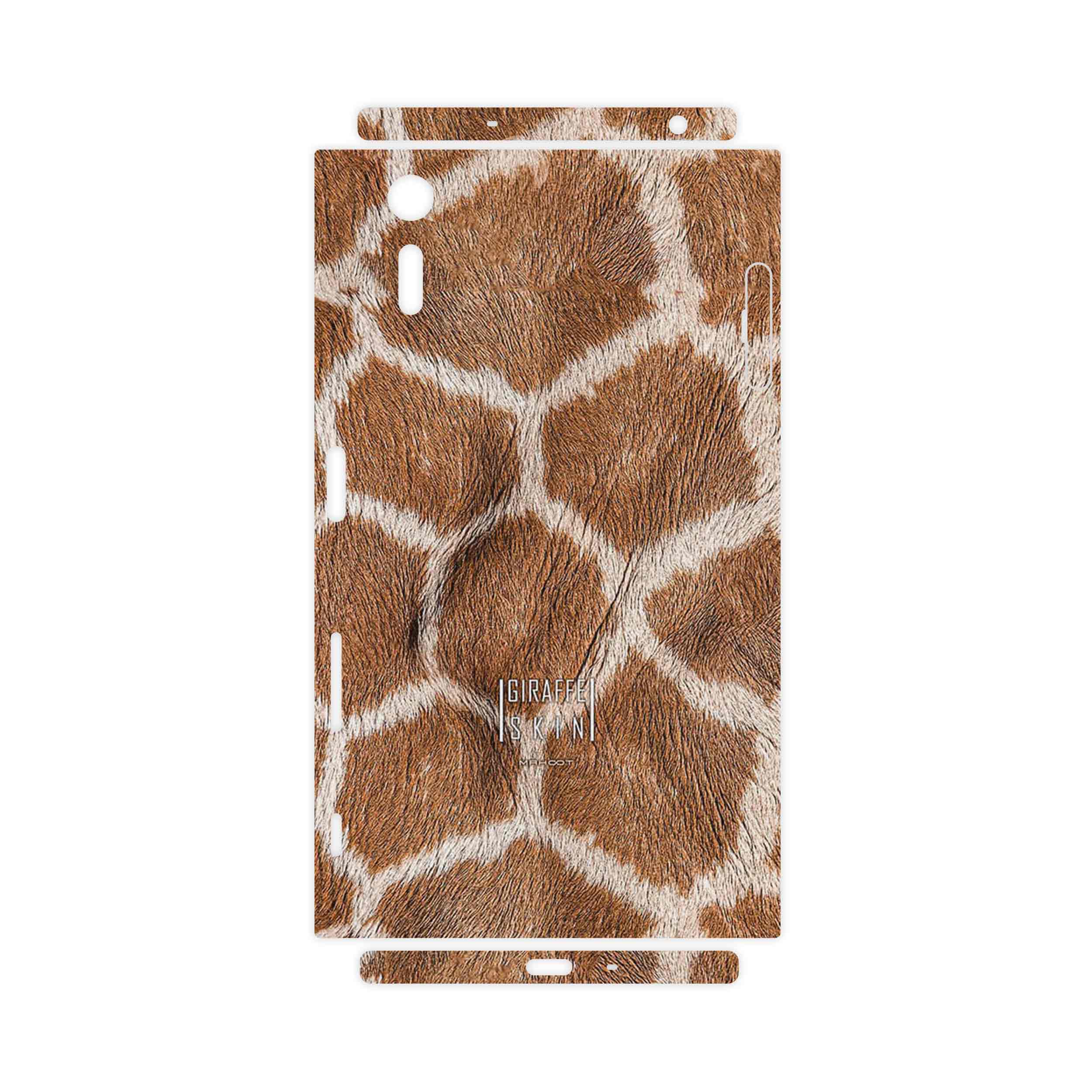 برچسب پوششی ماهوت مدل Giraffe Skin-FullSkin مناسب برای گوشی موبایل سونی Xperia XZ